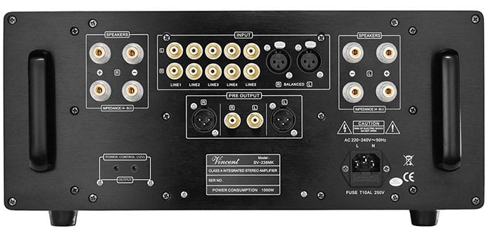 VINCENT SV-238MK A Sınıfı Entegre Amplifikatör