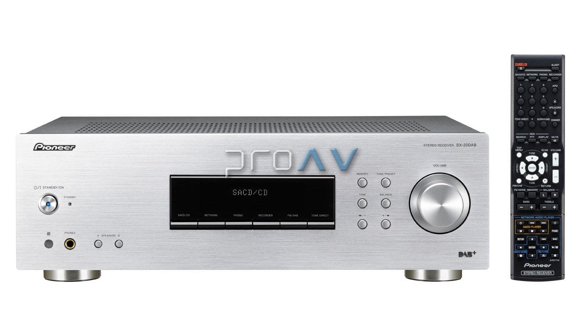 pioneer sx 20 dab proav 