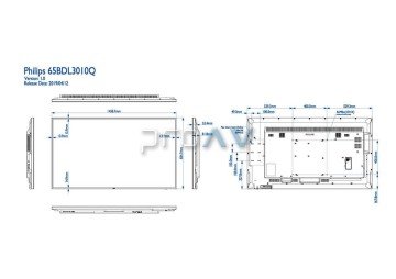 Philips 65BDL3010Q LED Monitör