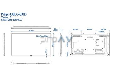 Philips 43BDL4031D LED Monitör