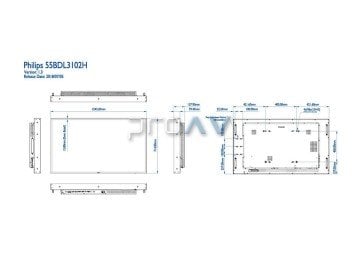 Philips 55BDL3102H LED Monitör