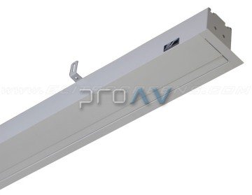 Elite Screens Evanesce Tab Tension Tavan Gömme Projeksiyon Perdesi 186x105 TopDrop 50 cm