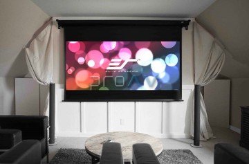 Elite Screens VMAX Dual Multiformat Elektrikli Projeksiyon Perdesi - 16:9 / 2.35: 1 222x125/94