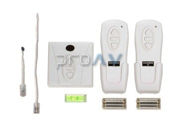 Elite Screens VMAX Beyaz Elektrikli Projeksiyon Perdesi 4 Formatı 234x132 TopDrop 20 cm