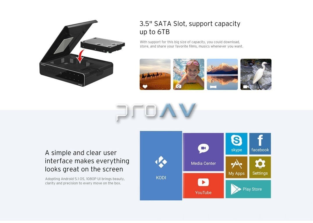 Hmedia Himedia Q10 Pro 4K Media Player | ProAV