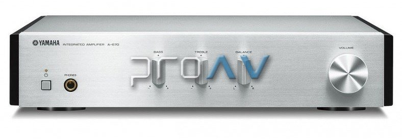 A-670 Stereo Amfi. Silver