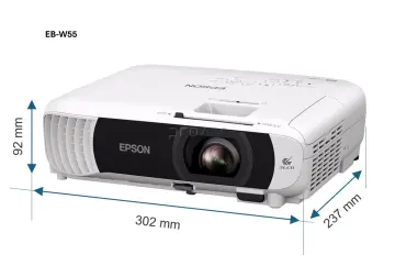 Epson EB-W55 WXGA 3LCD Projeksiyon Cihazı